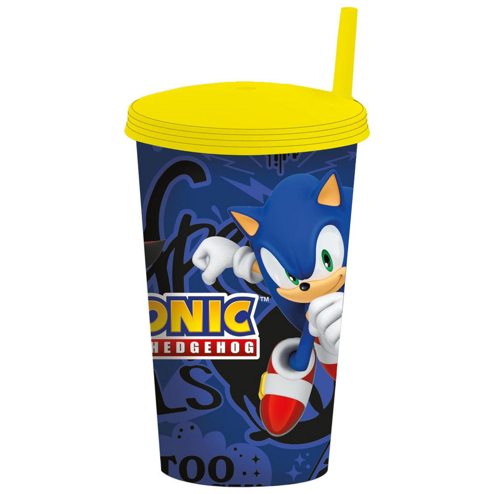 Bicchiere con Cannuccia Sonic Melamina