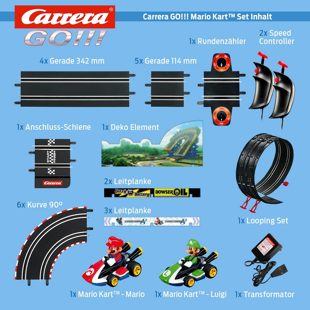 Mario Kart Mach 8 Set Pista da Corsa