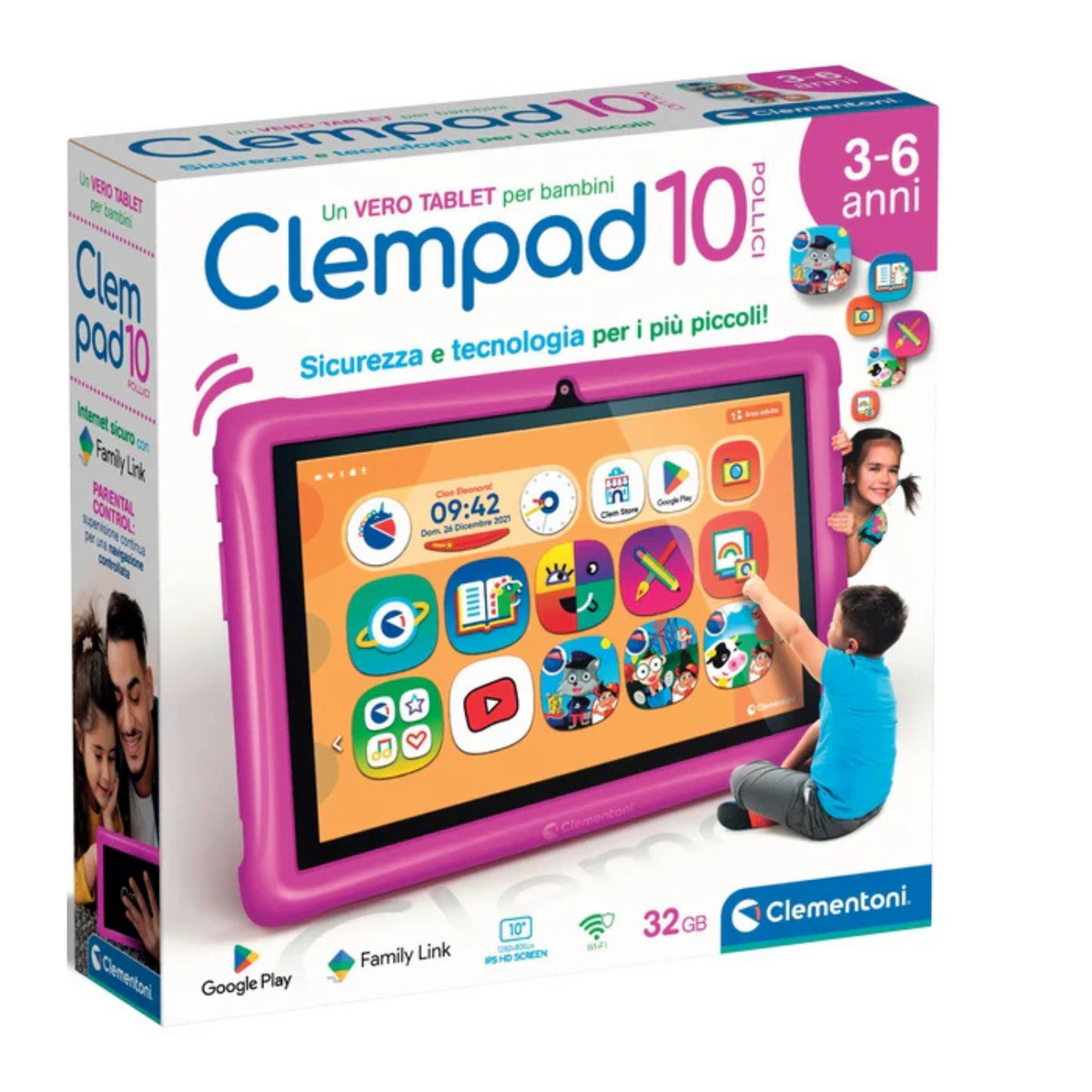 Tablet Educativo Clempad 10