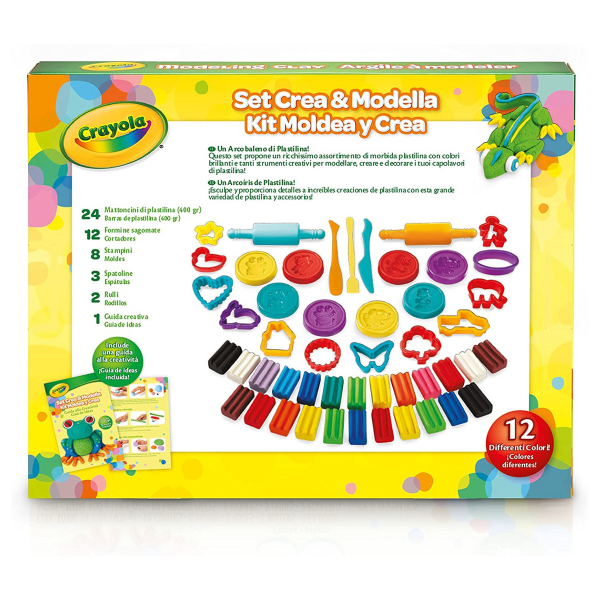 CRAYOLA – Set Pittura Lavabile, 40 Pezzi, attività Creativa per