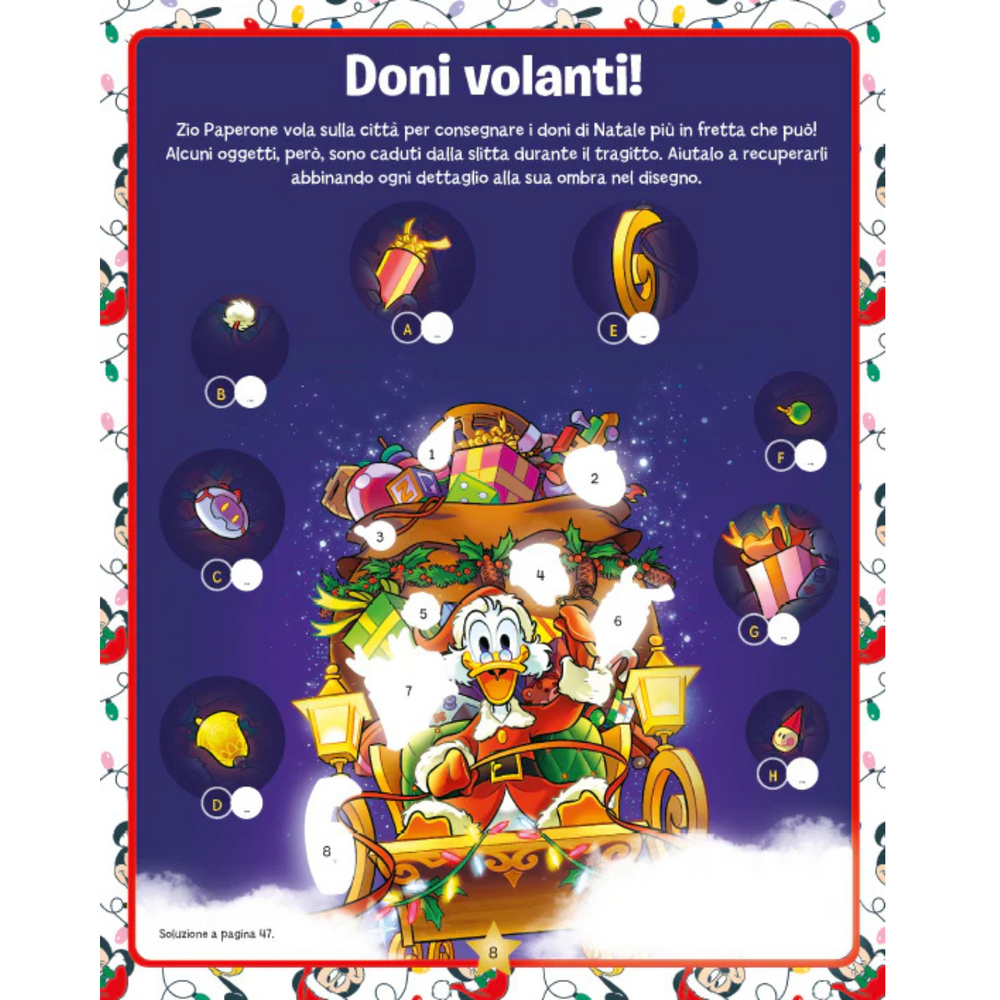 1000 Sticker Natale Disney