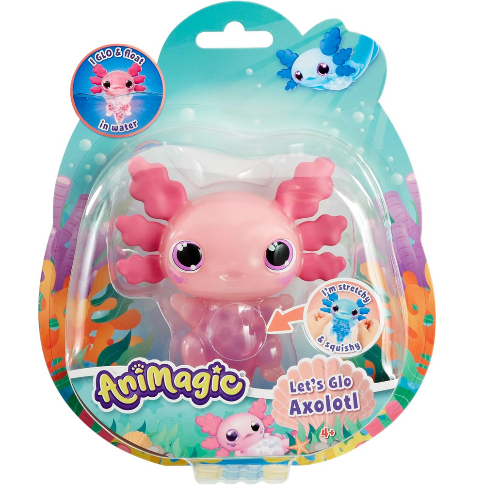 Animagic Let's Glo Axolotl