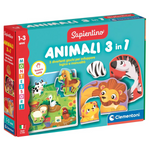 Animali 3 in 1 Montessori