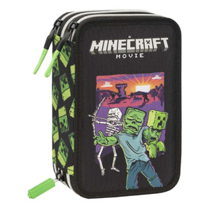 Astuccio 3 Zip Minecraft Movie