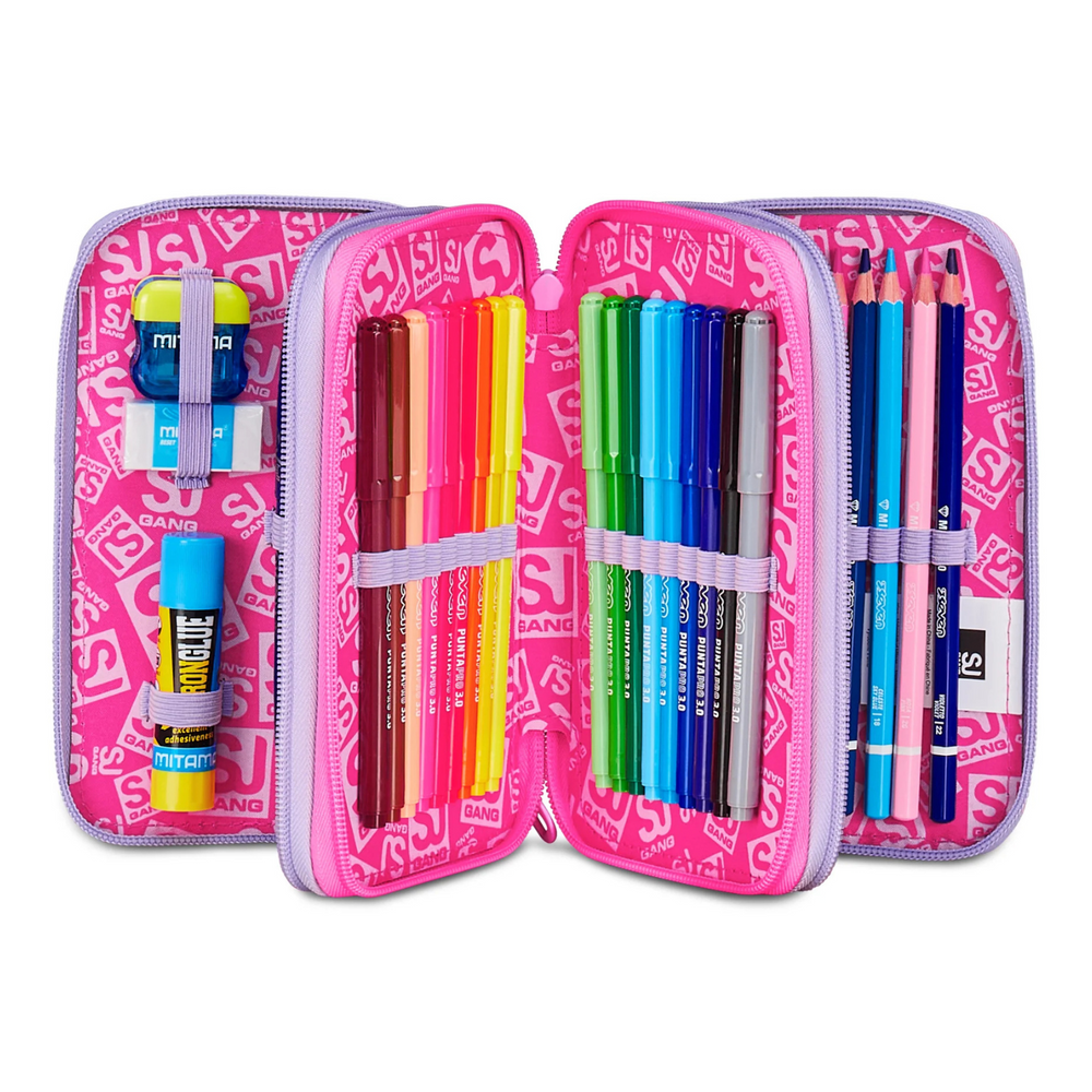 Astuccio 3 Zip Seven SJ Gang Fantasys Girl