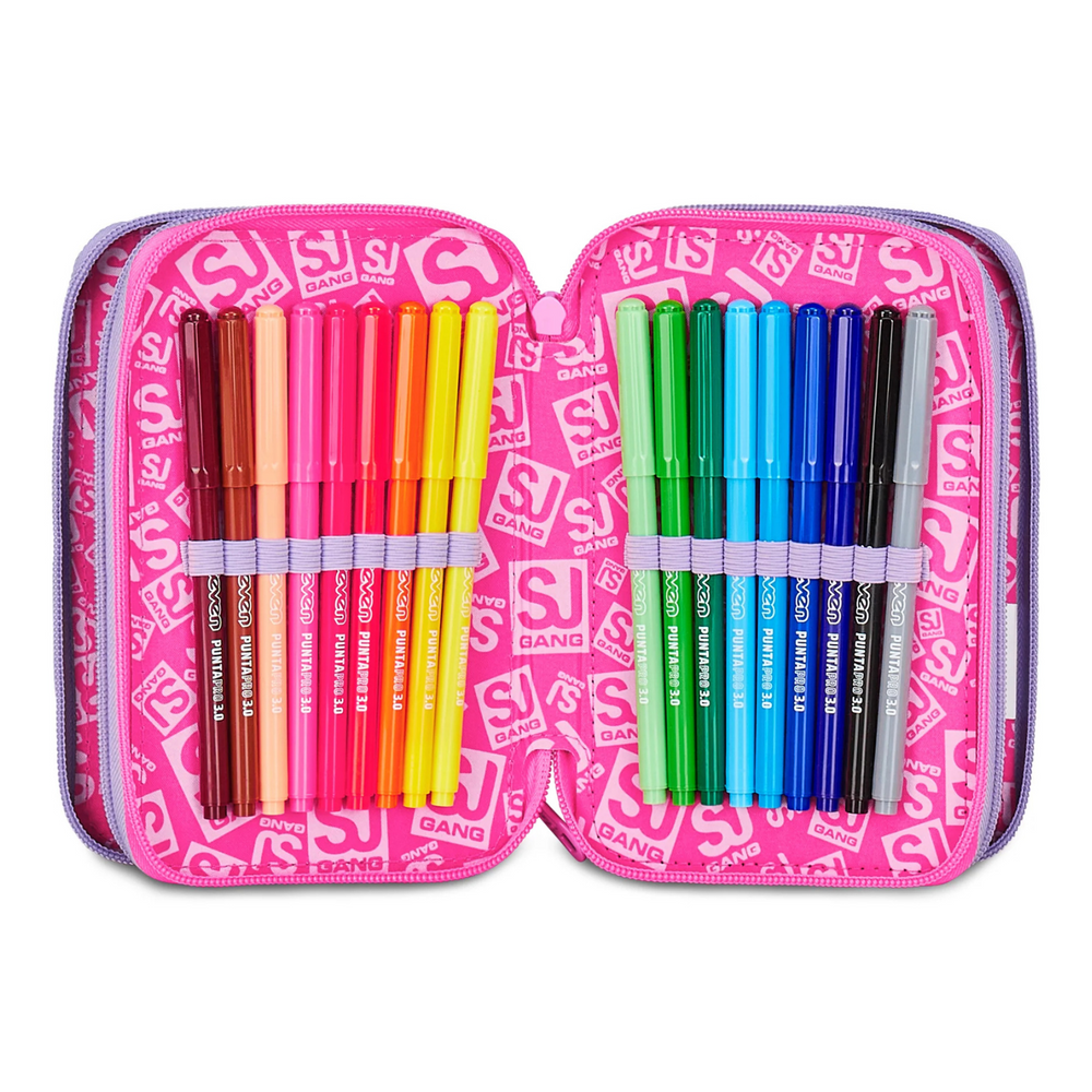Astuccio 3 Zip Seven SJ Gang Fantasys Girl