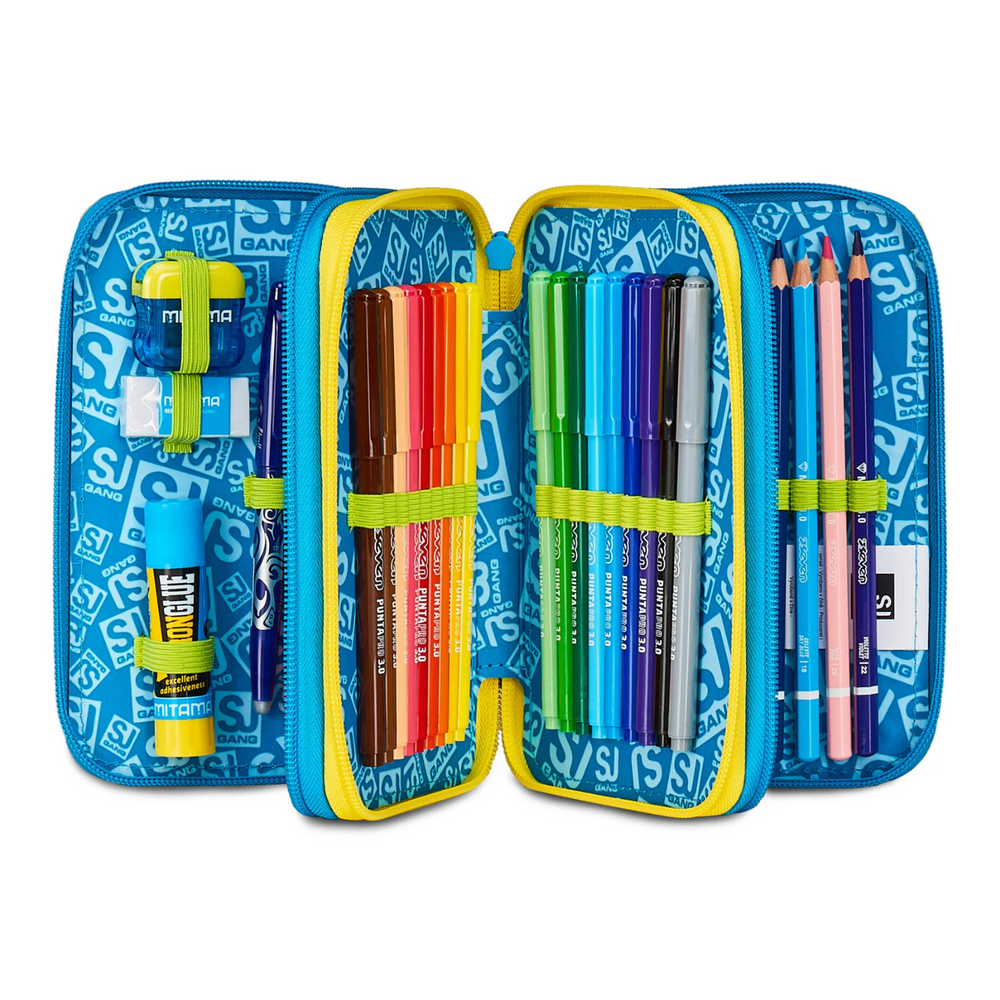 Astuccio 3 Zip Seven SJ Gang Flyrocket Boy