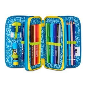 Astuccio 3 Zip Seven SJ Gang Flyrocket Boy