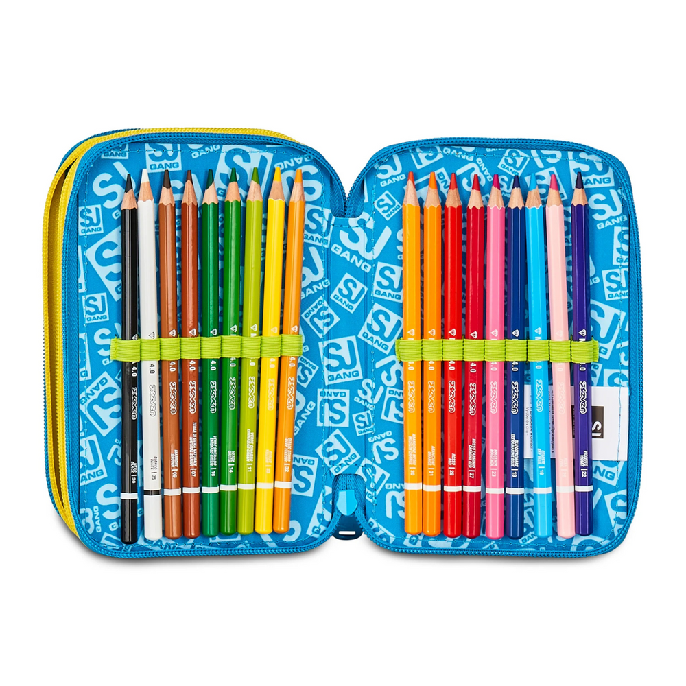 Astuccio 3 Zip Seven SJ Gang Flyrocket Boy
