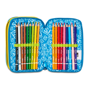 Astuccio 3 Zip Seven SJ Gang Flyrocket Boy