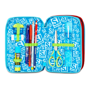 Astuccio 3 Zip Seven SJ Gang Game Led Boy