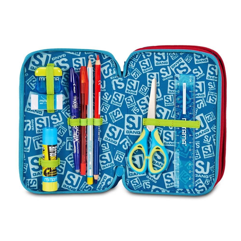 Astuccio 3 Zip Seven SJ Gang Sharky Skate Boy