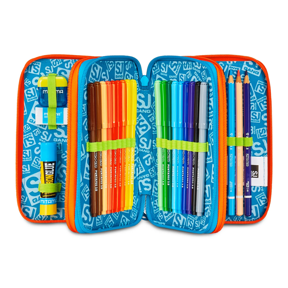 Astuccio 3 Zip Seven SJ Gang Tinypatch Boy
