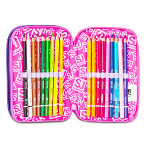 Astuccio 3 Zip Seven SJ Gang Tinypatch Girl