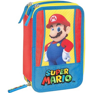 Astuccio 3 Zip Super Mario