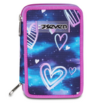 Astuccio Seven 3 Zip Gloomy Heart Girl