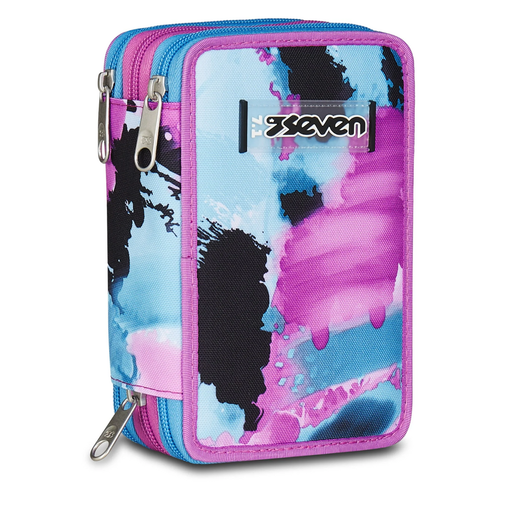 Astuccio Seven 3 Zip Quick Graffiti Girl