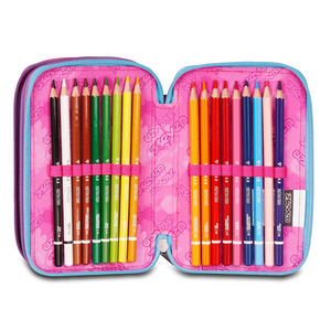 Astuccio Seven 3 Zip Sprint Paint Girl