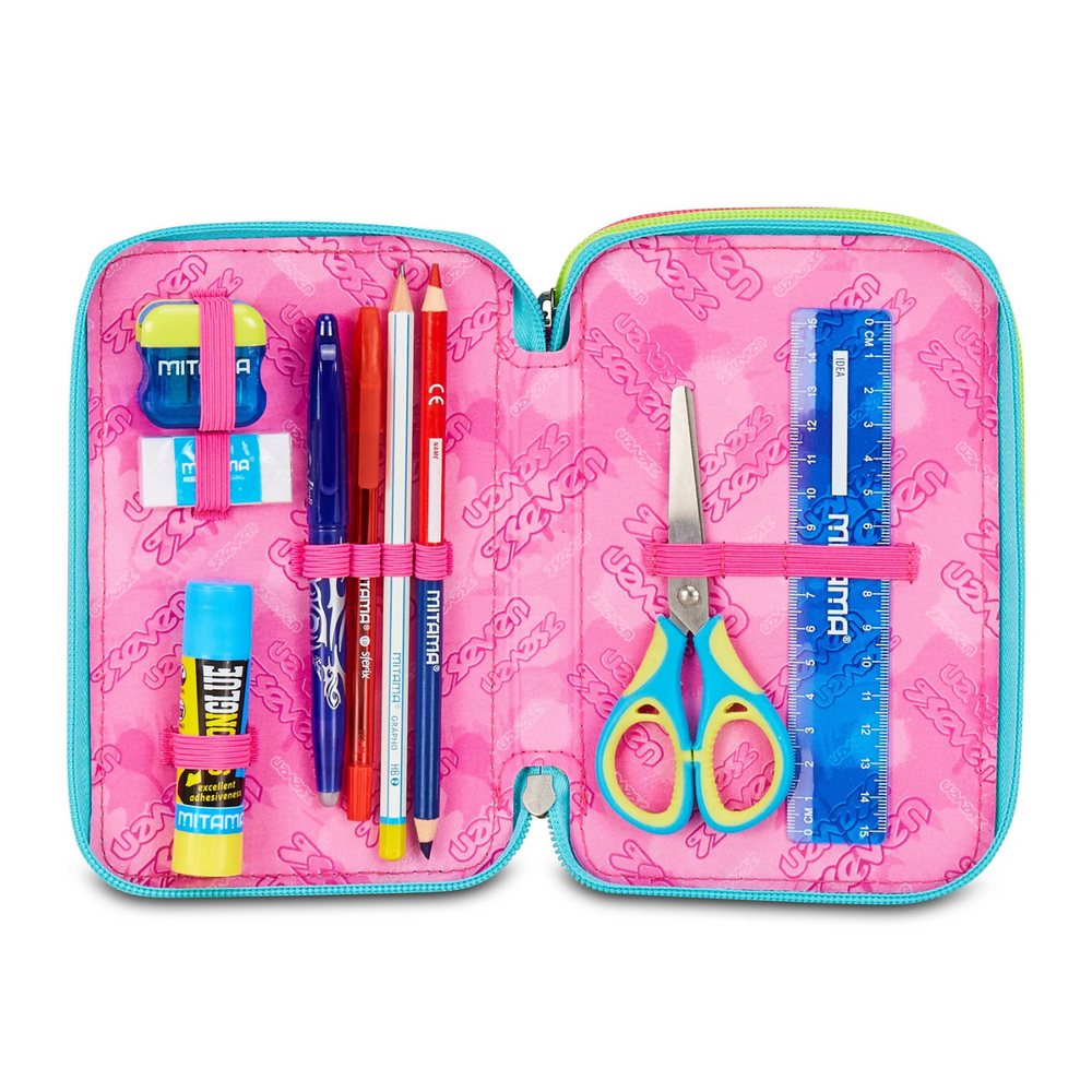 Astuccio Seven 3 Zip Write Down Girl