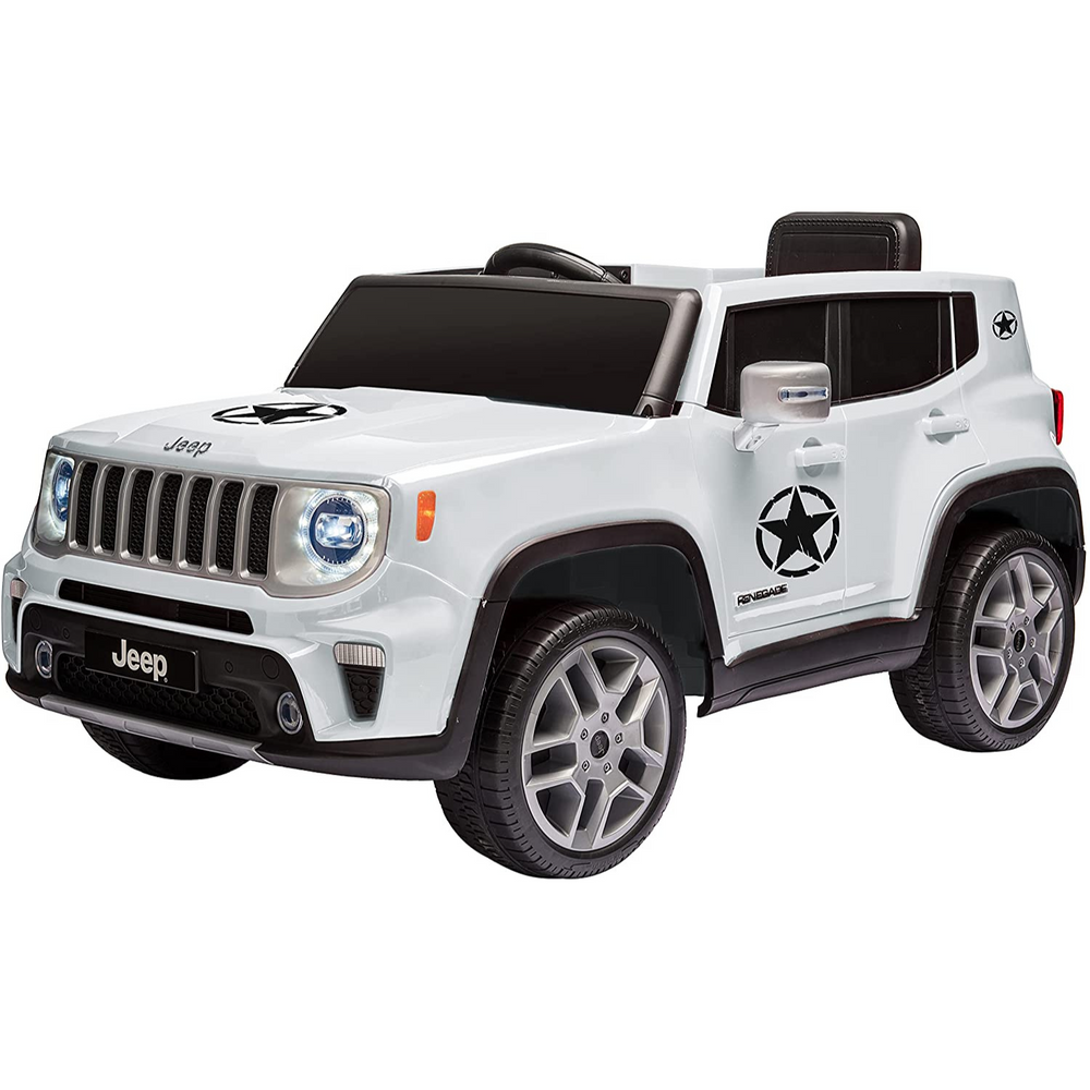 Auto Elettrica Jeep Renegade Limited Edition Bianca 12V