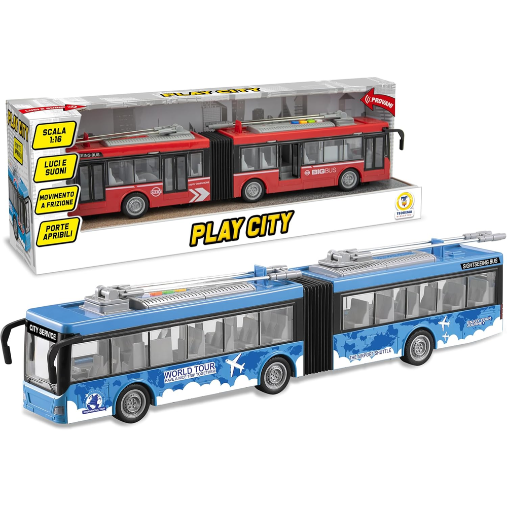 Autobus con Luci e Suoni Porte Apribili