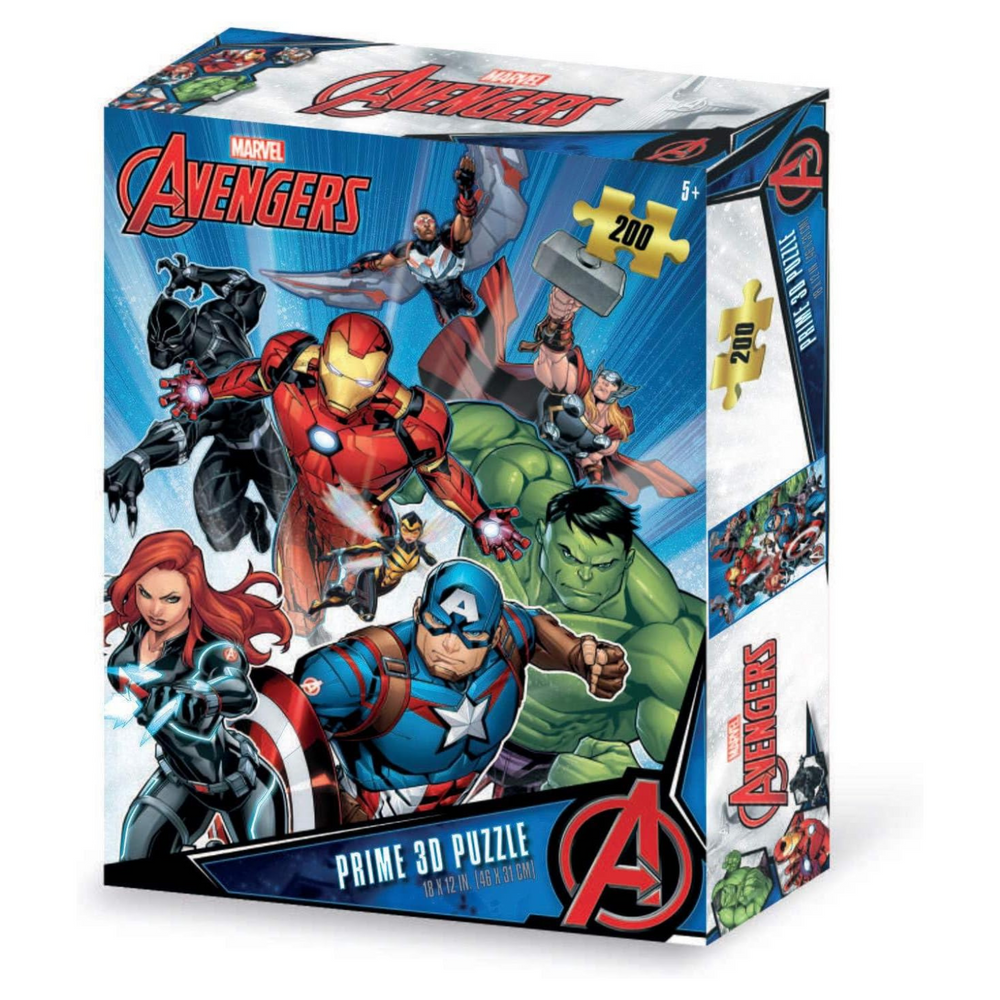 
                
                    Carica l&amp;#39;immagine nel visualizzatore della galleria, Avengers Puzzle Lenticolare 200 Pezzi Effetto 3D
                
            