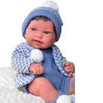 Bambola Reborn Neonato Pipo 42 cm Antonio Juan