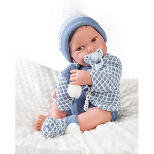 Bambola Reborn Neonato Pipo 42 cm Antonio Juan