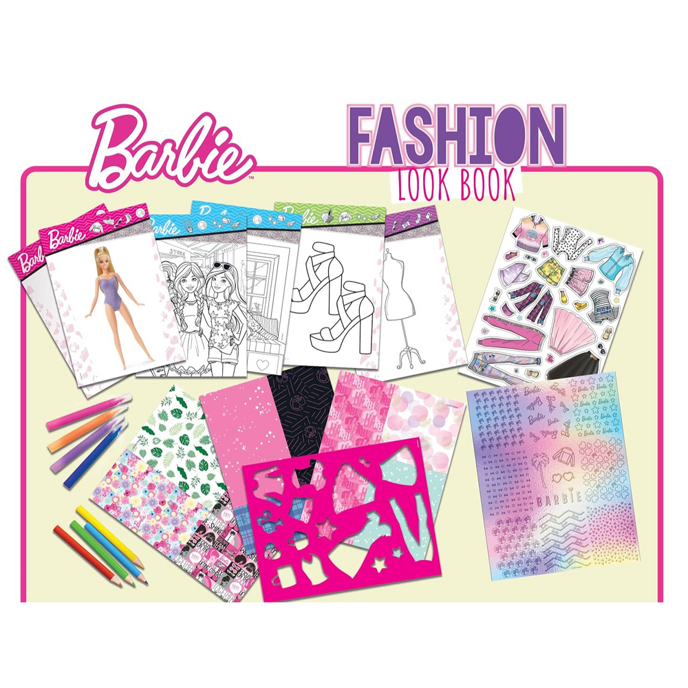 Barbie Fashion Look Sketchbook