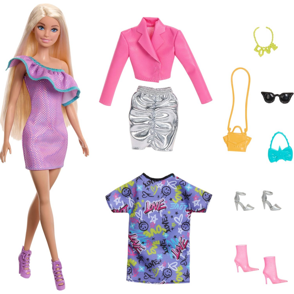 Barbie Fashionistas Con Abiti