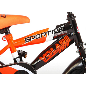 Bicicletta 12" Sportivo Arancione