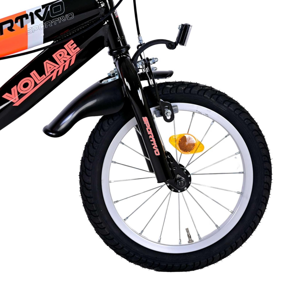 Bicicletta 14" Sportivo Arancione