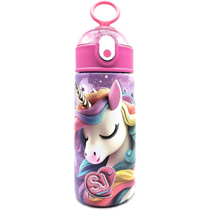 Borraccia Termica Sj Gang Animali Girl con cannuccia