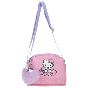 Borsa Tracolla Hello Kitty Heart e Dots