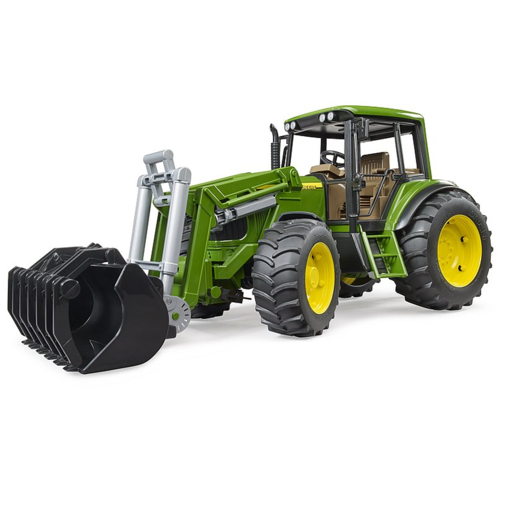Bruder 02052 - Trattore John Deere Con Benna