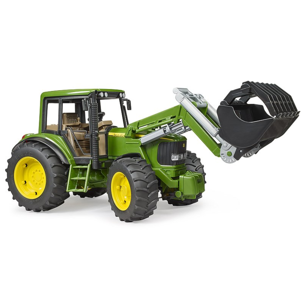 Bruder 02052 - Trattore John Deere Con Benna