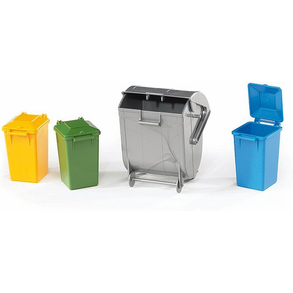 Bruder 02607 -  Set di pattumiere