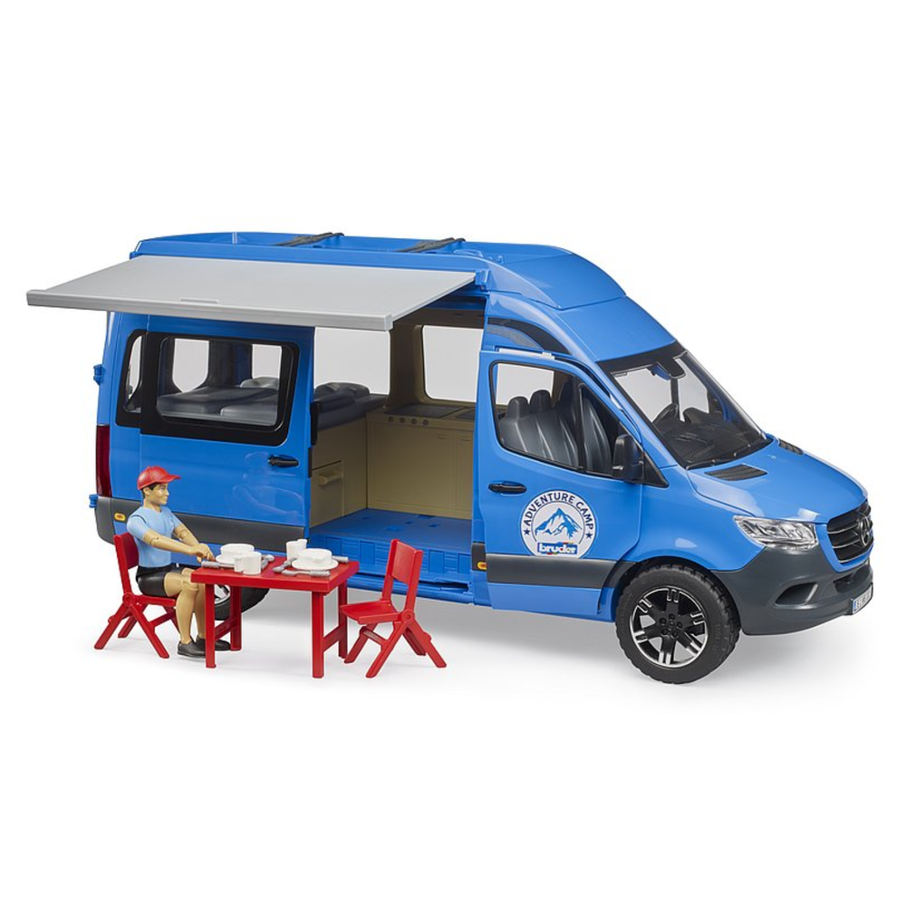 Bruder 02684 - MB Sprinter Camper Con Conducente