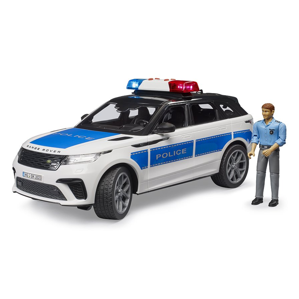 Bruder 02890 - Range Rover Velar Auto della Polizia con Poliziotto