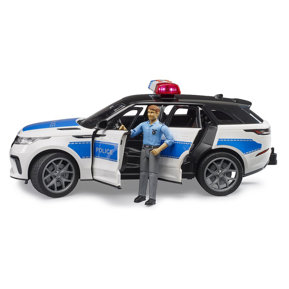 Bruder 02890 - Range Rover Velar Auto della Polizia con Poliziotto