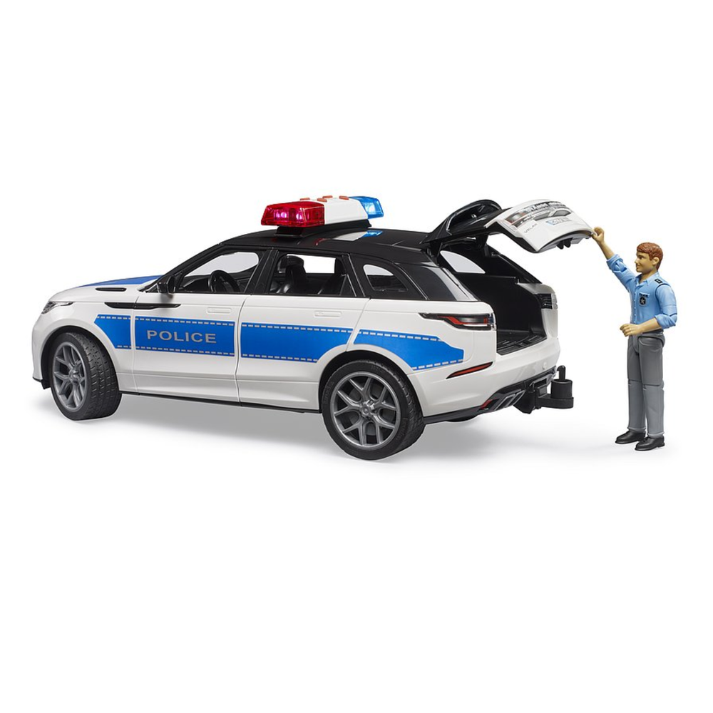 Bruder 02890 - Range Rover Velar Auto della Polizia con Poliziotto