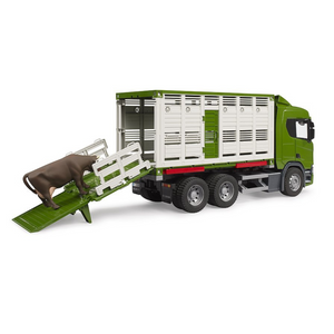 Bruder 03548 - Camion Trasporto Animali Scania Super 560R