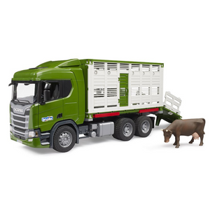 Bruder 03548 - Camion Trasporto Animali Scania Super 560R