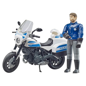 Bruder 62731 - Ducati Scrambler Moto della Polizia
