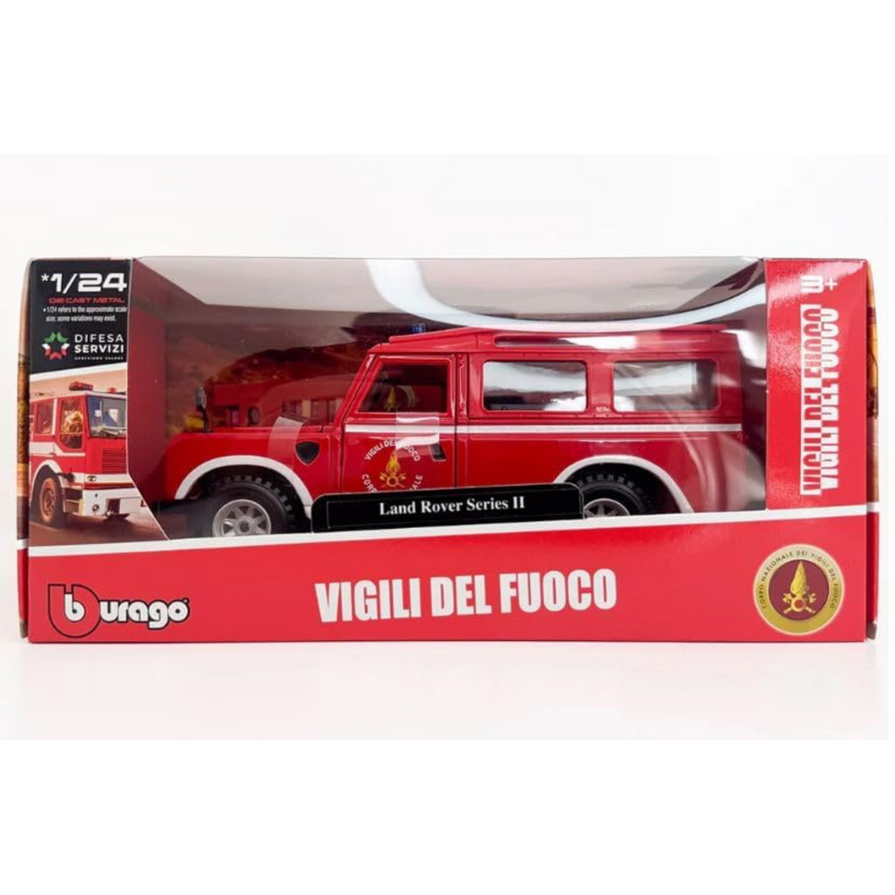 Burago Auto Vigili Del Fuoco Scala 1:24