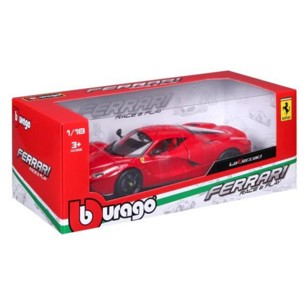 Burago Race&Play LaFerrari Rossa Scala 1:18