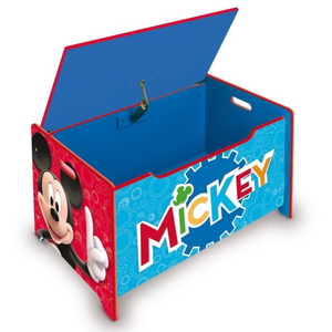 Cassapanca In Legno Portagiochi Mickey Mouse