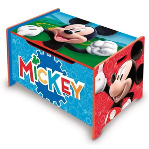 Cassapanca In Legno Portagiochi Mickey Mouse