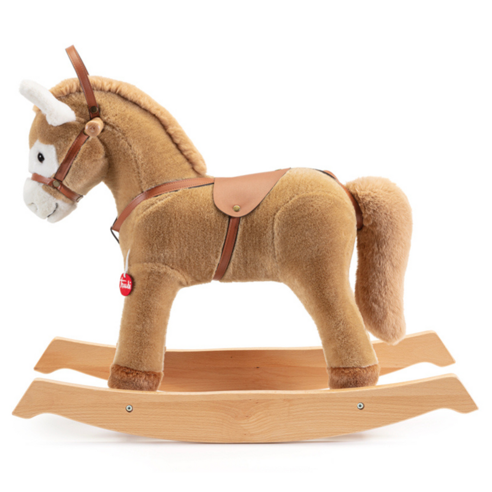 Cavallo a Dondolo Trudi Beige