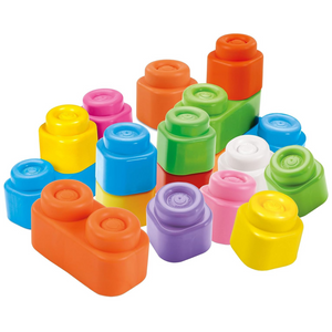 Clemmy Sacca 20 Mattoncini Costruzioni Morbide
